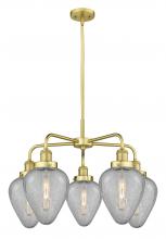 Innovations Lighting 916-5CR-SG-G165 - Geneseo - 5 Light - 25 inch - Satin Gold - Chandelier