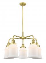 Innovations Lighting 916-5CR-SG-G181 - Canton - 5 Light - 25 inch - Satin Gold - Chandelier