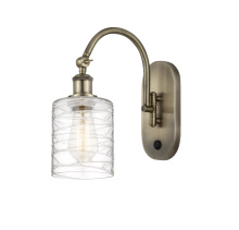 Innovations Lighting 918-1W-AB-G1113 - Cobbleskill - 1 Light - 5 inch - Antique Brass - Sconce
