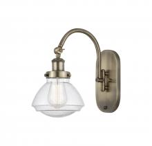 Innovations Lighting 918-1W-AB-G324 - Olean - 1 Light - 7 inch - Antique Brass - Adjustable Swing Arm