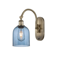 Innovations Lighting 918-1W-AB-G558-6BL - Bella - 1 Light - 6 inch - Antique Brass - Sconce