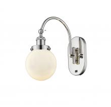 Innovations Lighting 918-1W-PN-G201-6 - Beacon - 1 Light - 6 inch - Polished Nickel - Adjustable Swing Arm