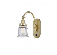 Innovations Lighting 918-1W-SG-G184S - Canton - 1 Light - 7 inch - Satin Gold - Adjustable Swing Arm