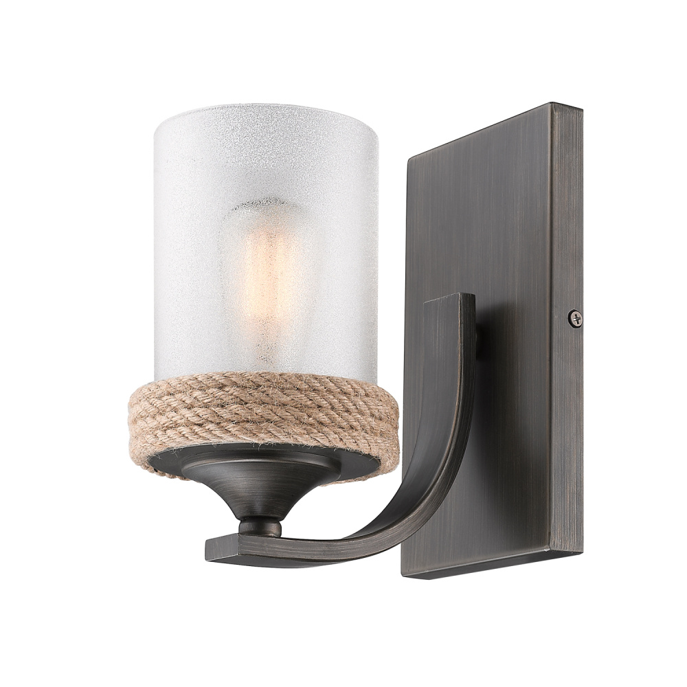 Wry Lighting Chatham 1-light Vanity in Gunmetal Bronze