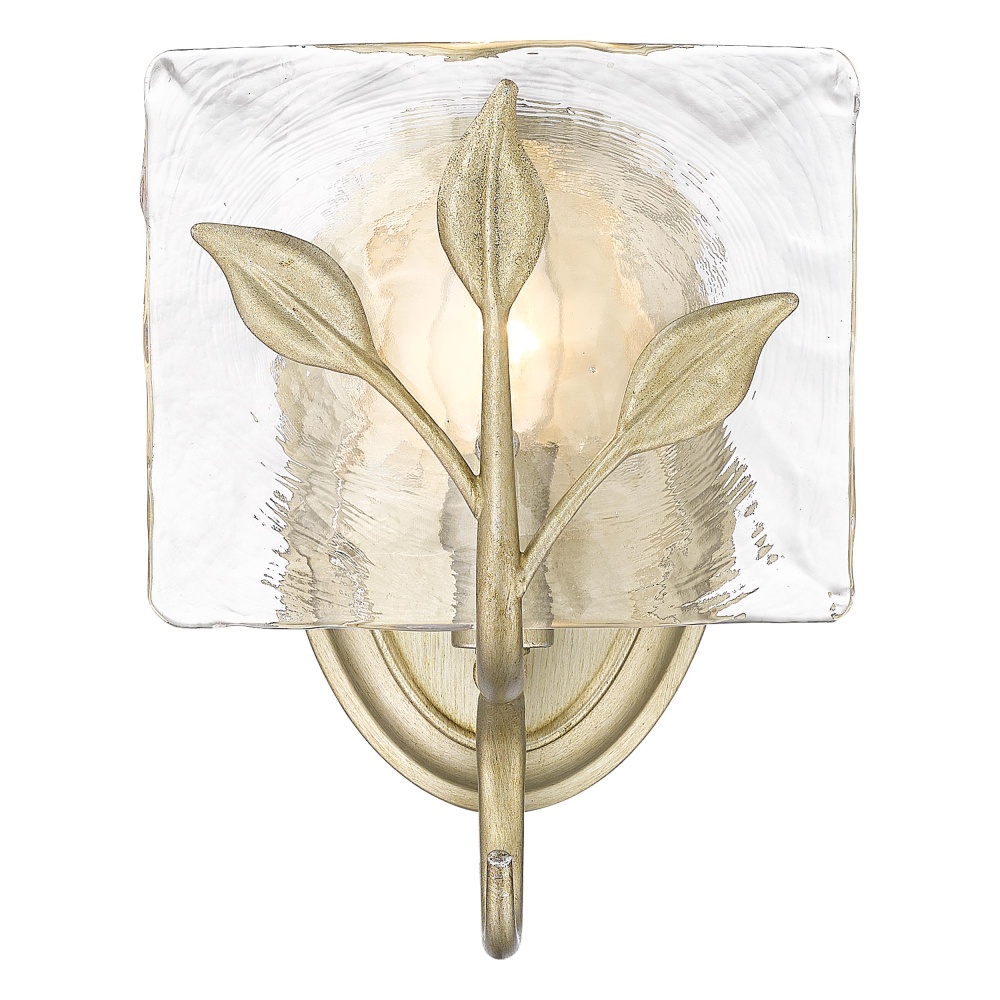 Golden Lighting Calla 1-light Wall Sconce in White Gold