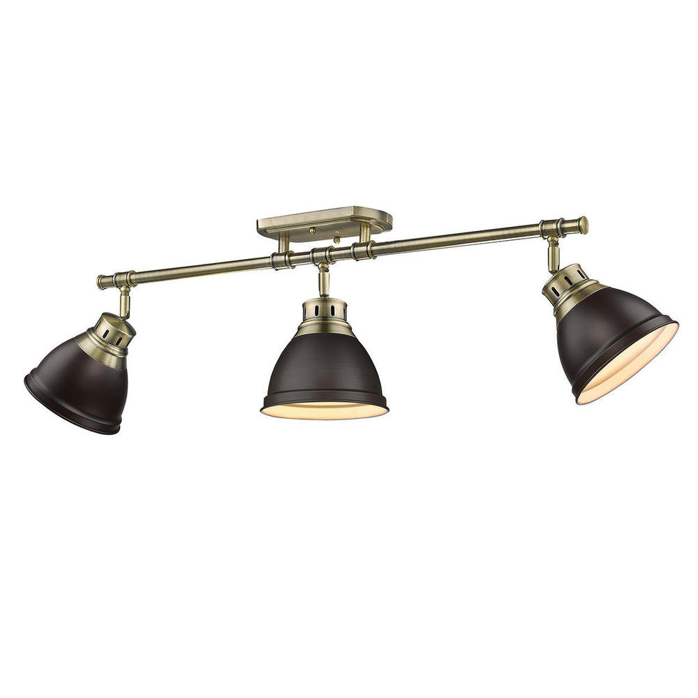 Shepard 2-Light Bath Vanity in Modern Brass with Modern Brass