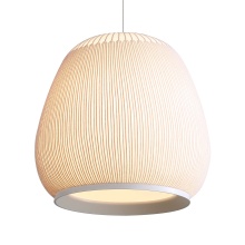 Golden 4017-17 SNY - Golden Lighting Tela Integrated LED 18in Pendant in Sand Yellow