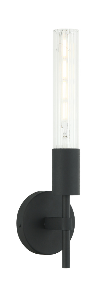 Lumière Matte Black Vanity