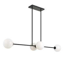 Matteo Lighting C81704BKOP - Novo Black Chandelier