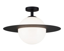 Matteo Lighting X60411BKOP - SATURN Flush Mounts