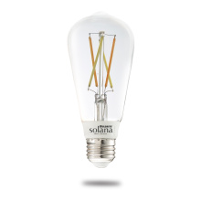 Bulbrite 291010 - Smart LED WiFi Filament ST18 2700K Warm White Clear 60W Equivalent 1PK