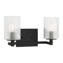 Generation Lighting GLV1042EN/MBK - Lando Two Light Wall / Bath