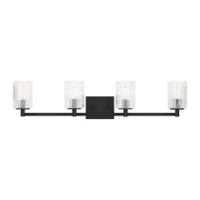 Generation Lighting GLV1044EN/MBK - Lando Four Light Wall / Bath