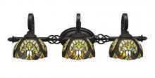 Toltec Company 163-DG-9945 - Bathroom Lighting
