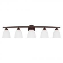 Capital 114351BZ-333 - 5 Light Vanity in Bronze