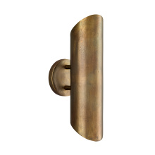 Capital 660021XB - 5" W x 16" H 2-Light Cylindrical Dual Sconce in Distressed Oxidized Brass