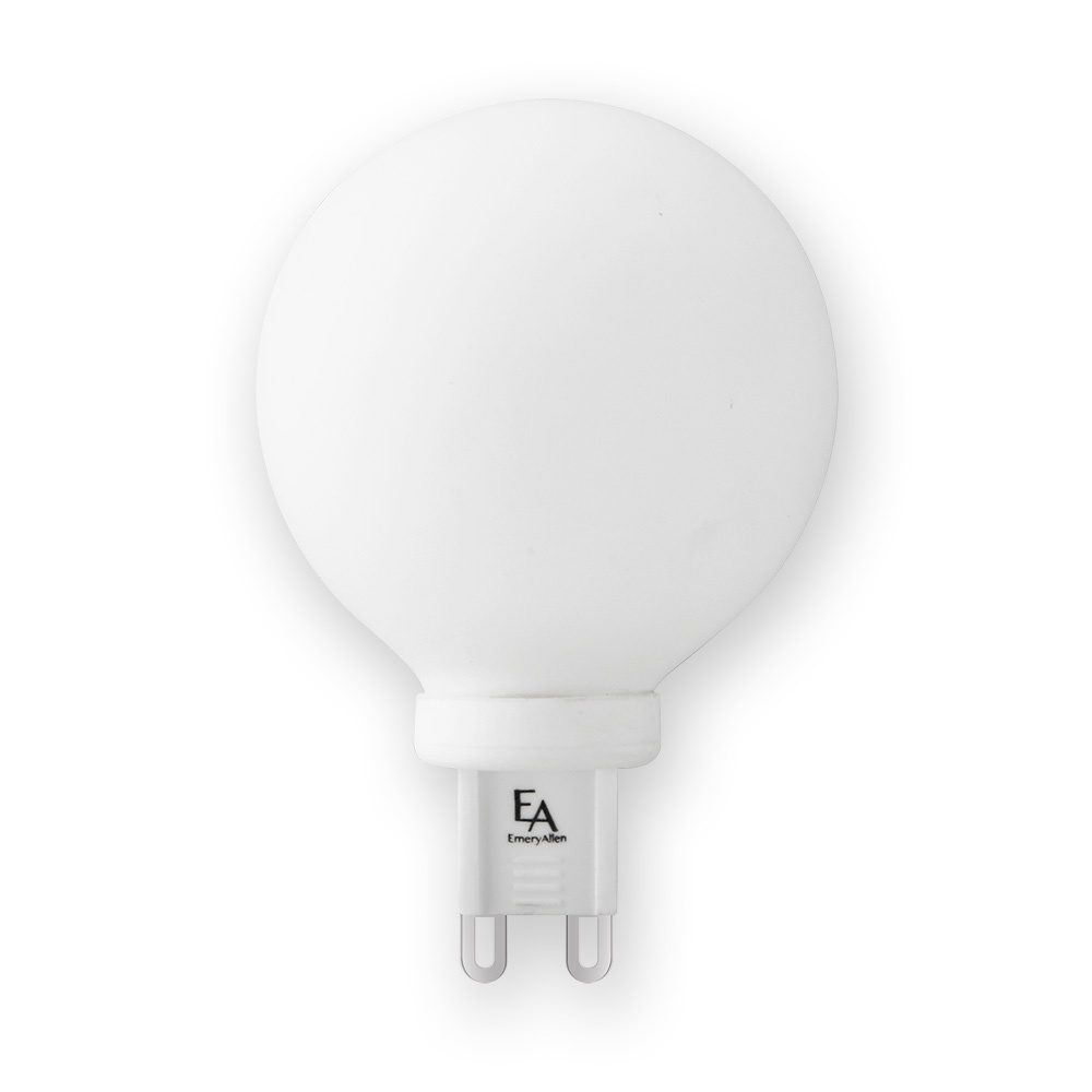 EMERYALLEN LED MINIATURE LAMP G16 GLOBE E12 BASE 120V