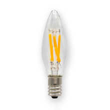 Emery Allen EA-B6-1.5W-E12-2790-D - EMERYALLEN LED MINIATURE LAMP TORPEDO SHAPED B6 E12 BASE 120V