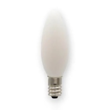 Emery Allen EA-B6-1.5W-E12-309W-D - EMERYALLEN LED MINIATURE LAMP TORPEDO SHAPED B6 E12 BASE 120V