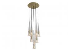 Avenue Lighting HF8132-BB - Abbey Park 10 Light Multi Port Pendant