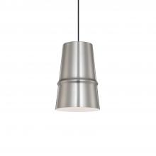 Kuzco Lighting Inc 492208-BN - Castor 8-in Brushed Nickel 1 Light Pendant