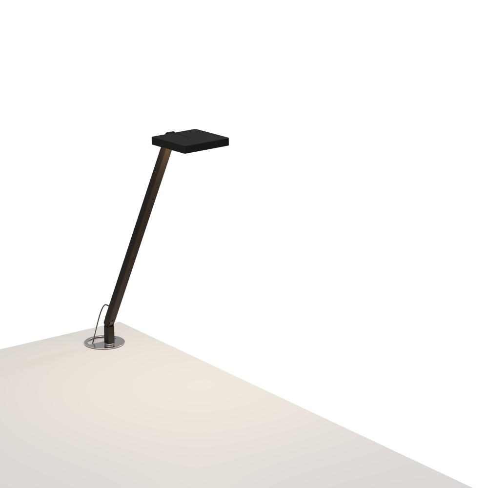 Foccacia Solo Desk Lamp (Matte Black) with Grommet Mount