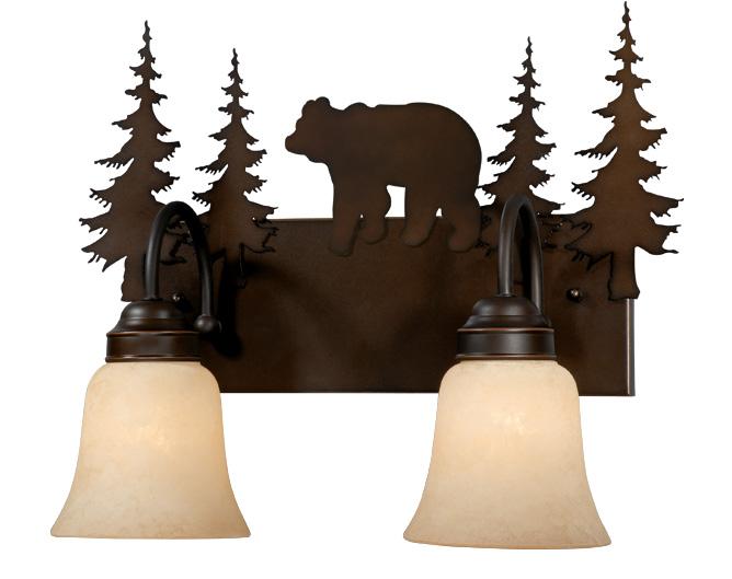 Bozeman 2L Vanity Burnished Bronze