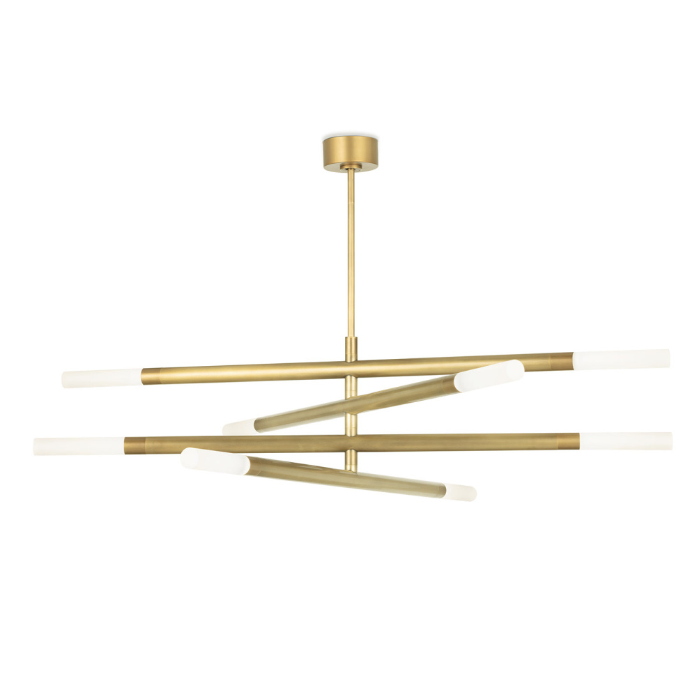 Regina Andrew Wick Chandelier (Natural Brass)