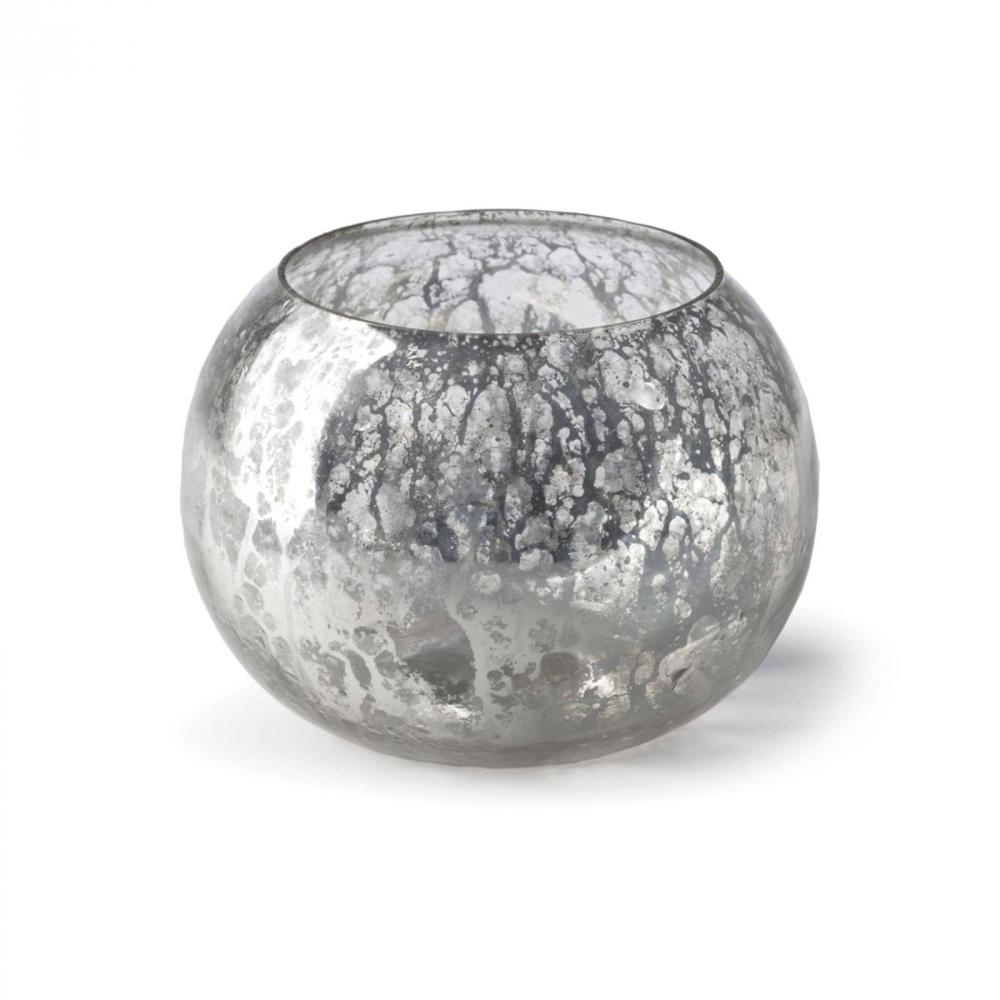 Regina Andrew Votive Bowl (Antique Mercury); Dimensions 6W x 4.25H x 6D 
Quantity 4