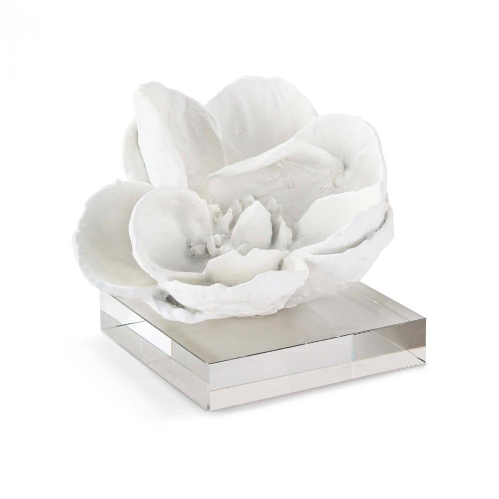 Regina Andrew Magnolia Objet (White); Dimensions 6W x 5H x 6D