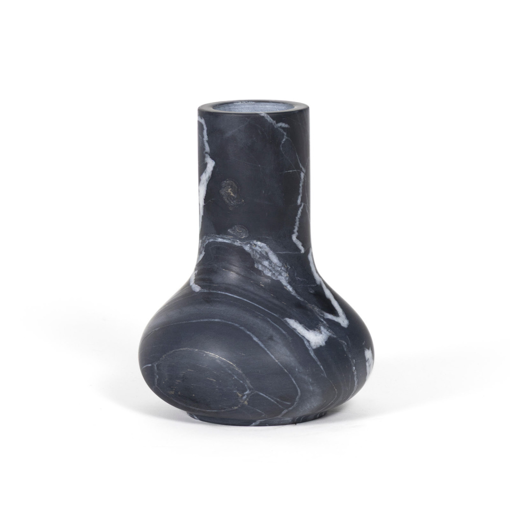 Regina Andrew Jasper Marble Vase Large (Black)