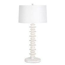 Regina Andrew 13-1222WT - Regina Andrew Fishbone Buffet Lamp (White Wash)