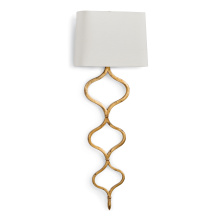 Regina Andrew 15-1018GL - Regina Andrew Sinuous Sconce (Gold Leaf)