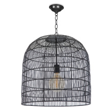 Regina Andrew 16-1294BLK - Regina Andrew Fresco Metal Pendant (Black)