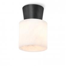 Regina Andrew 16-1397ORB - Regina Andrew Hazel Alabaster Flush Mount (Oil Rubbed Bronze)