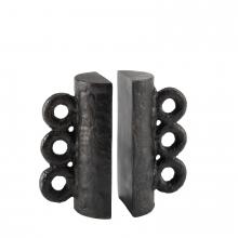 Regina Andrew 20-1652BLKZ - Regina Andrew Chandra Bookend Set (Blackened Zinc)