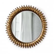 Regina Andrew 21-1006 - Regina Andrew Sun Flower Mirror Small (Antique Gold); Dimensions 29W x 29H x 2.5D
