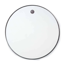 Regina Andrew 21-1045STL - Regina Andrew Hanging Circular Mirror (Steel)