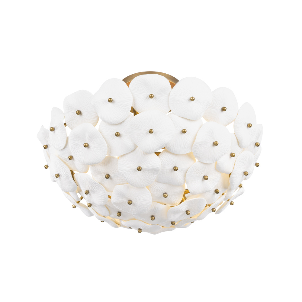 Coastlyn 22" 3-Light Semi-Flush Mount
