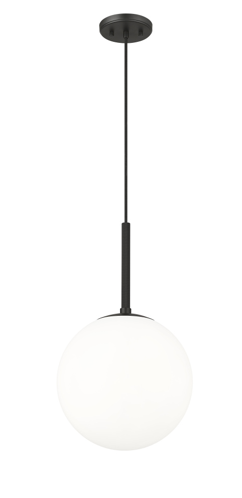 Kairo 12" Wide 1-Light Pendant - Matte Black