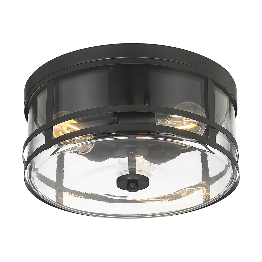 Lunden 13" Wide 3-Light Flush Mount