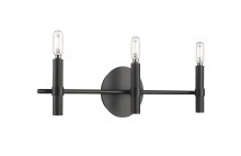 Millennium 25603-MB - Skyva 6" High 3-Light Wall Sconce - Matte Black