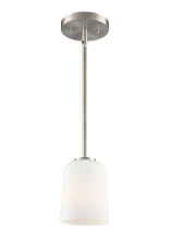Millennium 214001-BN - Laphia 5" Wide 1-Light Pendant - Brushed Nickel
