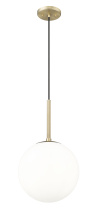 Millennium 25501-VB - Kairo 12" Wide 1-Light Pendant - Vintage Brass