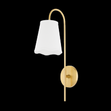 Mitzi by Hudson Valley Lighting H660101-AGB - Dorothy Wall Sconce