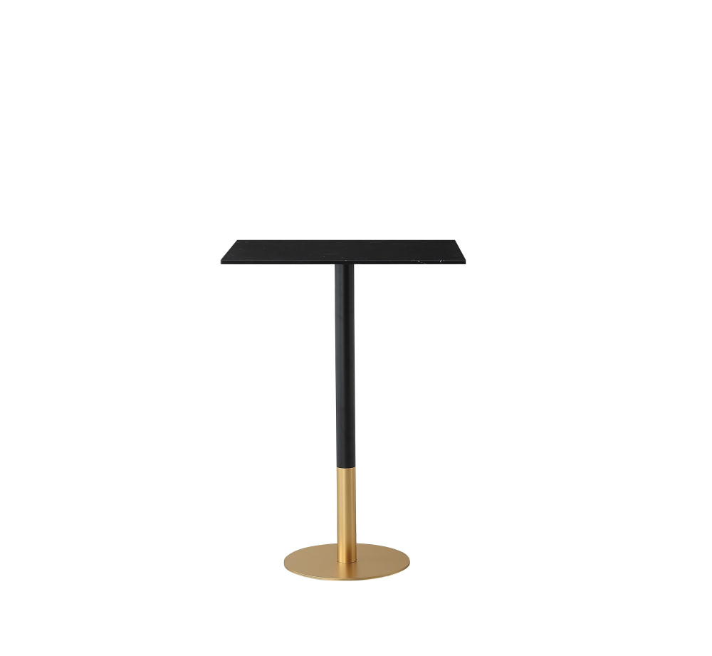 Pub Table Rectangle 24" x 28" x H39.5" Black