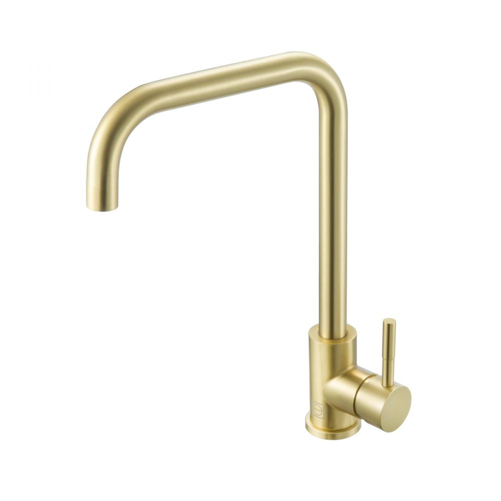 Kitchen Faucet 3 11/16" × 1‘ 1-11/16" × 9 11/16" brushed gold