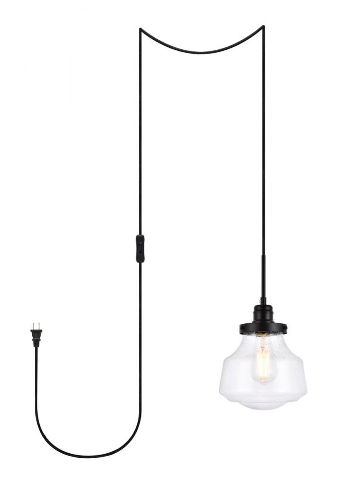 HANG D8"H14"L1 with plug BK