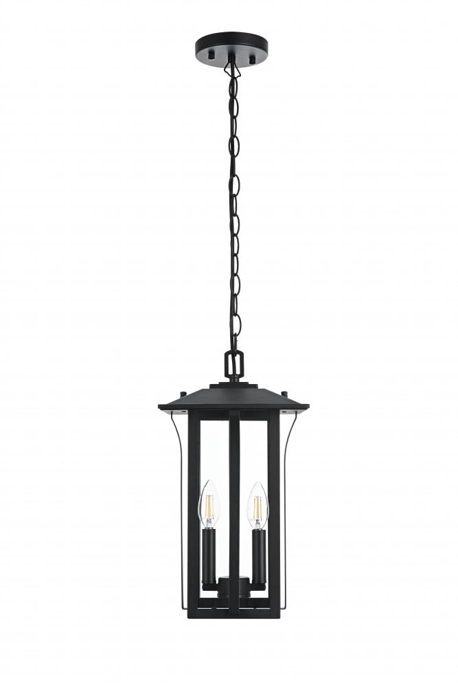 Outdoor Hanging L9" W9" H16.5" L2 Black