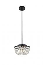 Elegant 1114D10BK - Gianna Pendant D10"H7.5" -54"L3 Black